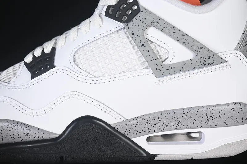 All categories Air Jordan Jordan series basketball shoes Air Jordan 4 LJR version Air Jordan 4 Retro "White Cement" AJ4 Joe 4 new white cement FV5029-100